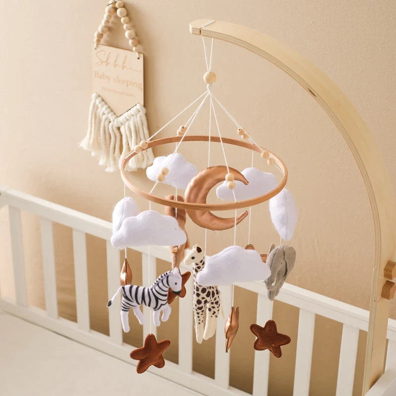 Mobile Bébé Animaux de la Jungle - Animaux de la Jungle - Jouet En bois bébé