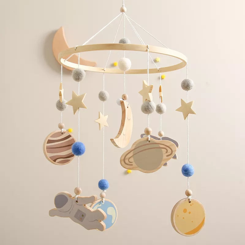 Mobile Baby Wood Galaxy