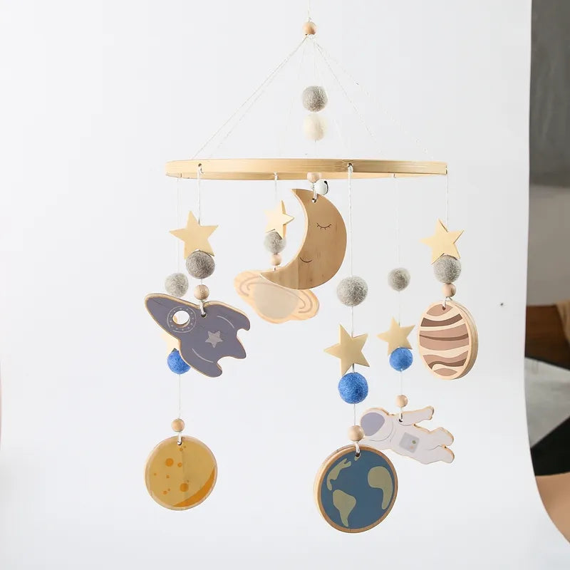 Mobile Baby Wood Galaxy