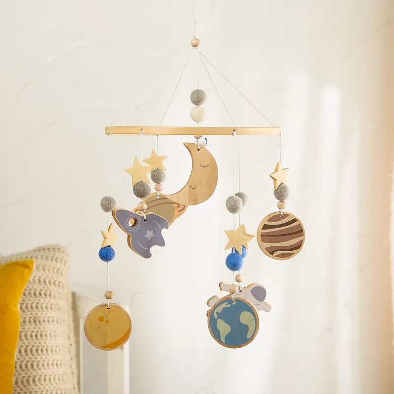 Mobile Baby Wood Galaxy