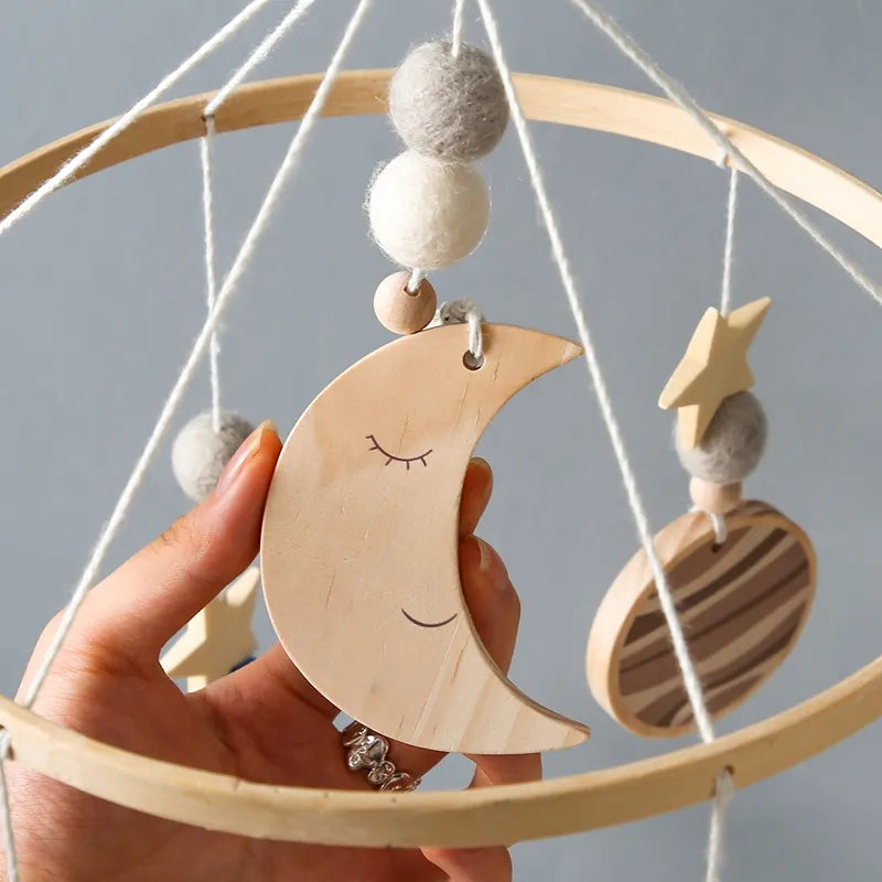 Mobile Baby Wood Galaxy