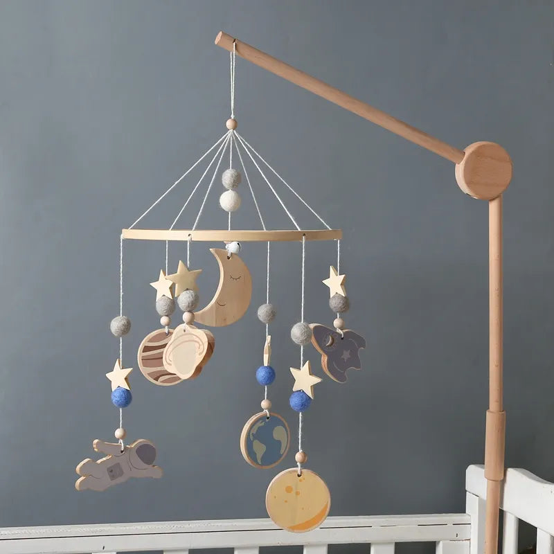 Mobile Baby Wood Galaxy