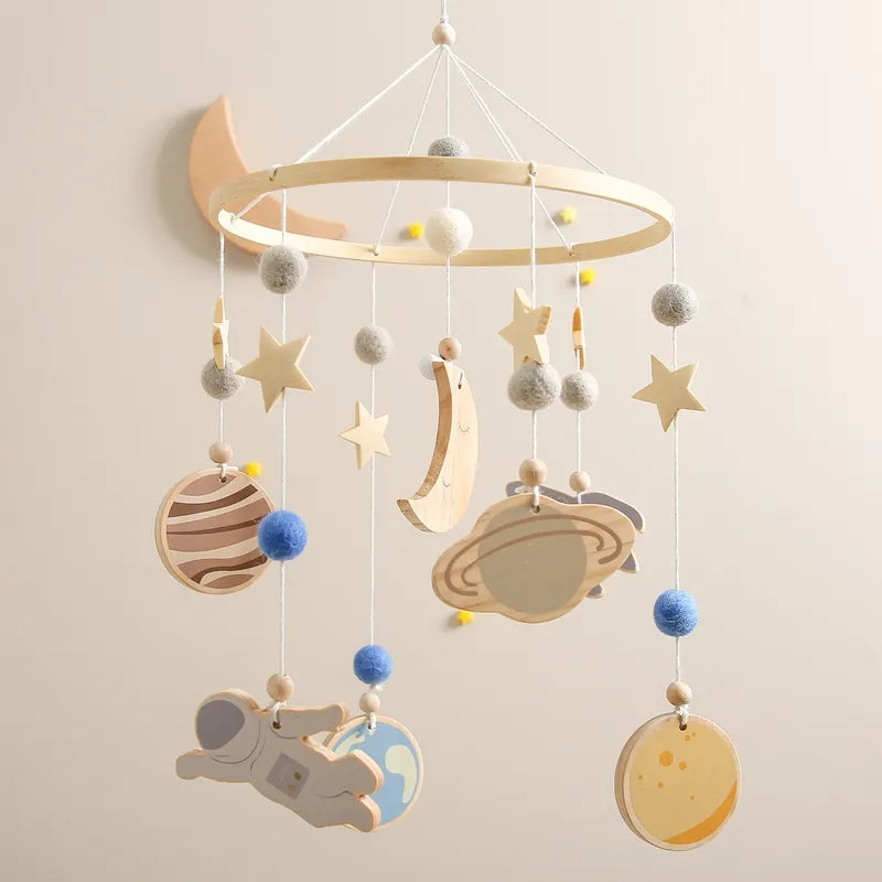 Mobile Baby Wood Galaxy