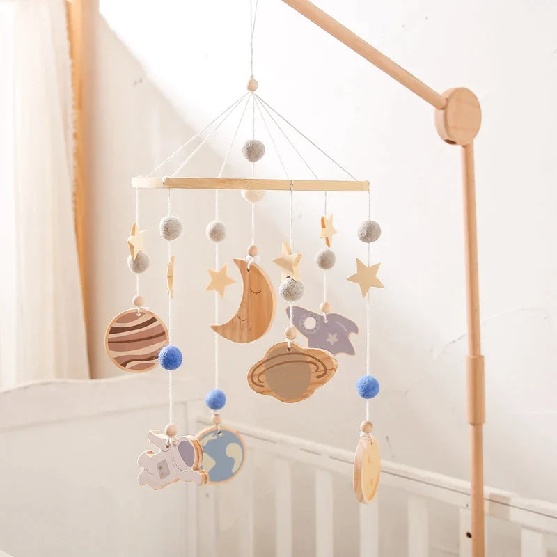 Mobile Baby Wood Galaxy