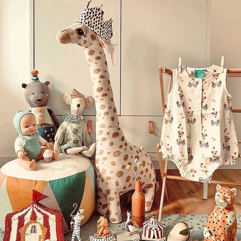 Peluche Girafe Géante - Moyenne Girafe 70cm - Peluche
