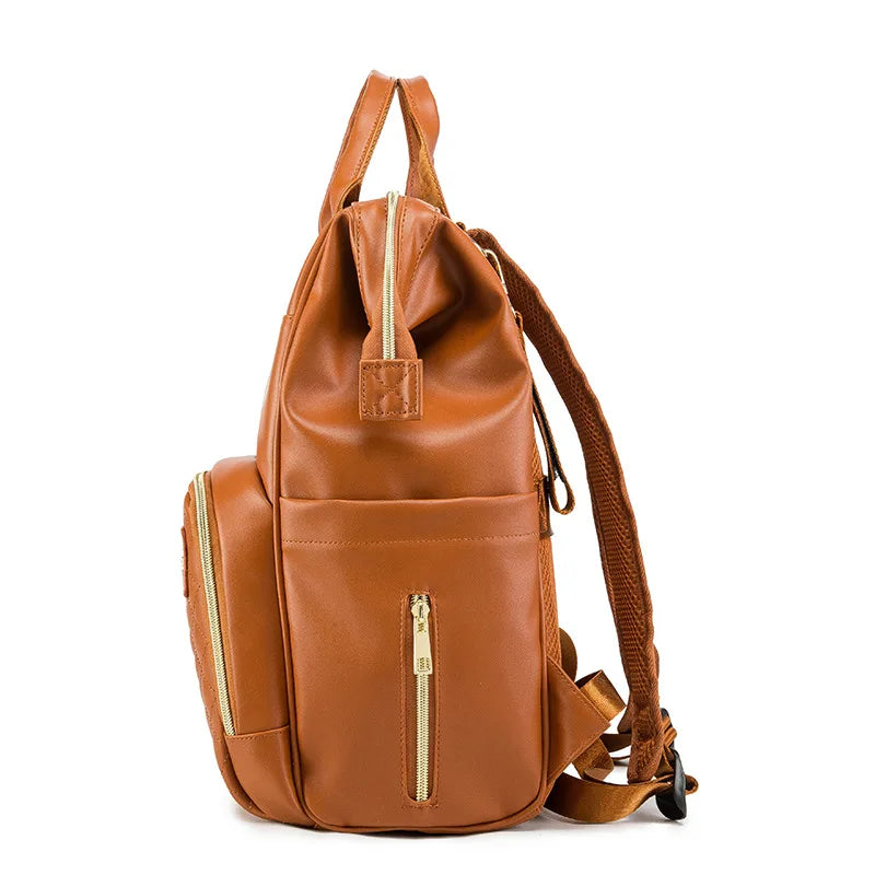 Sac à Langer en Cuir Vintage - Sac à Langer