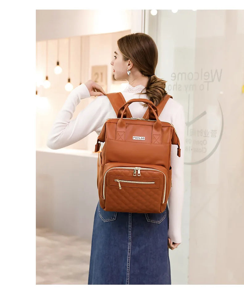 Sac à Langer en Cuir Vintage - Sac à Langer