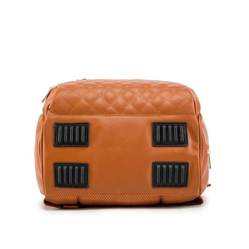 Sac à Langer en Cuir Vintage - Sac à Langer