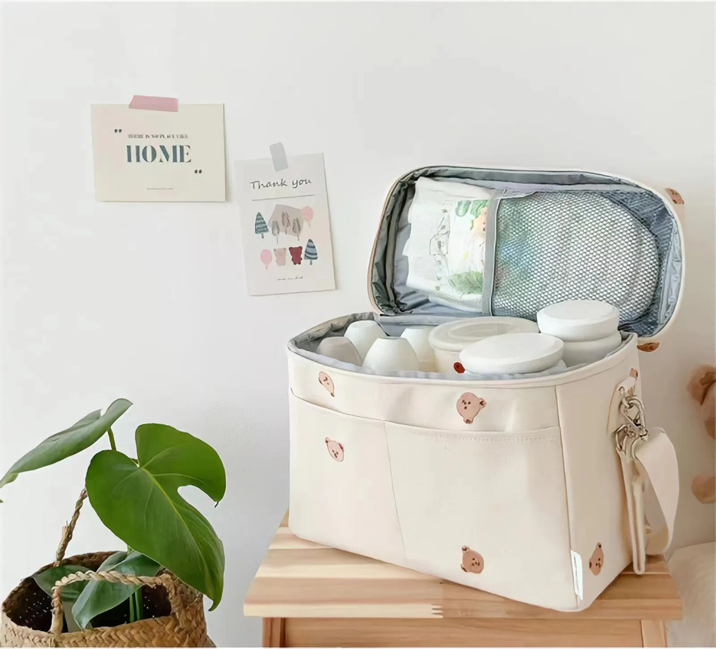Sac à Langer Isotherme - Beige - Sac à Langer