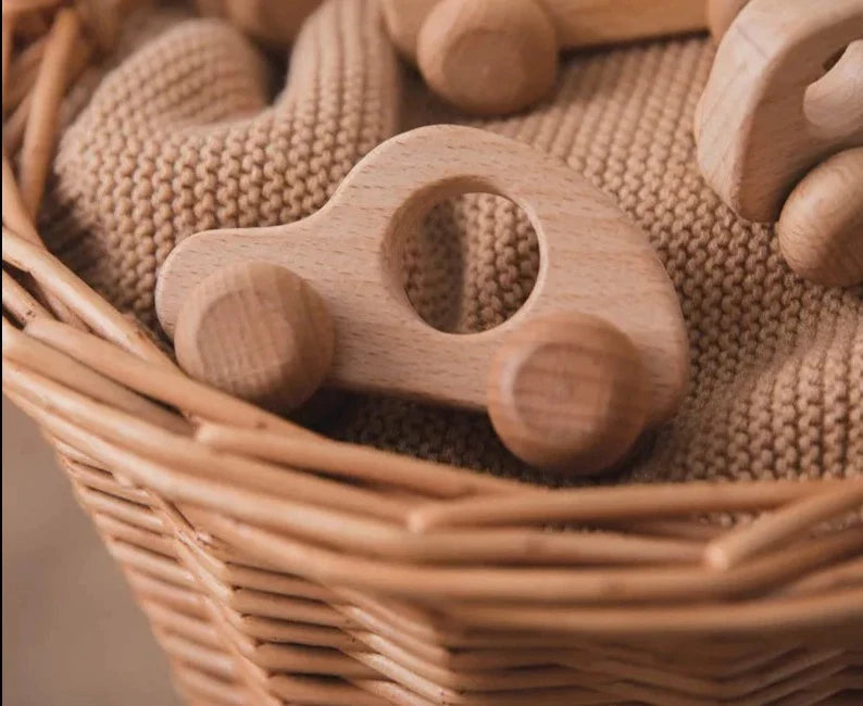 Voiture En Bois Animaux - Jouet En bois bébé