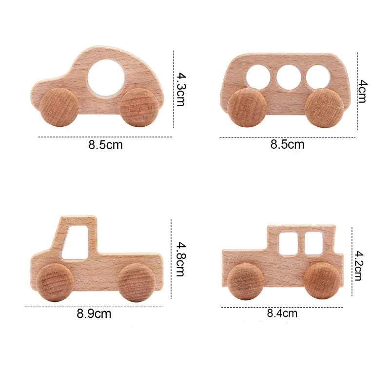 Voiture En Bois Bébé - Jouet En bois bébé