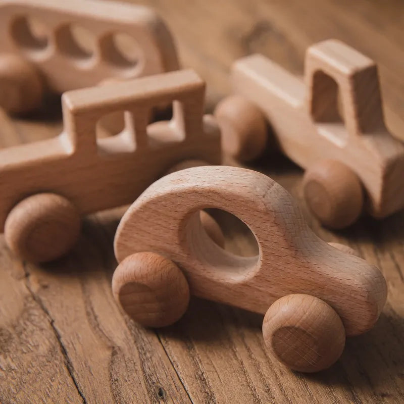 Voiture En Bois Bébé - Jouet En bois bébé