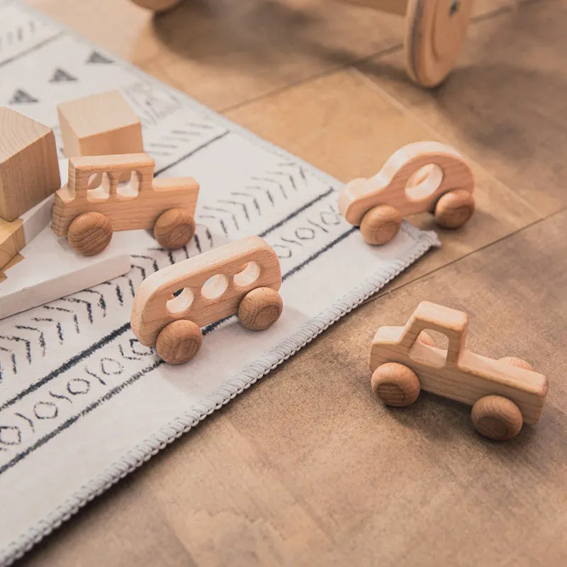 Voiture En Bois Bébé - Jouet En bois bébé