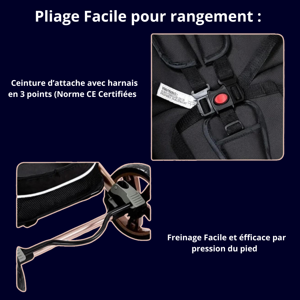 Poussette 3 En 1 Middleton - Poussette