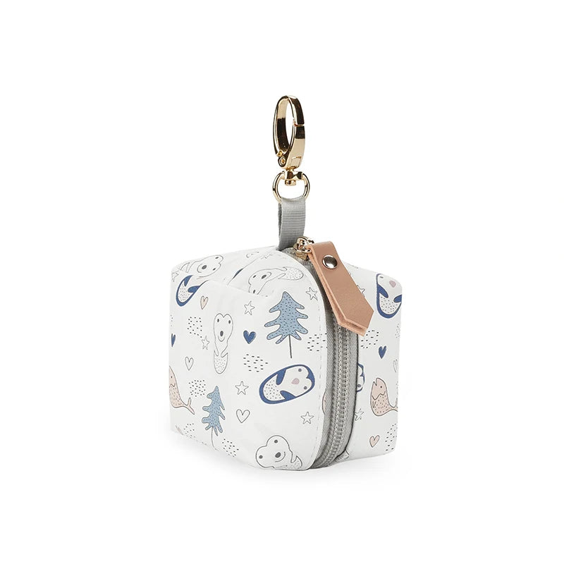 Boîte à Sucette Bébé Motifs Imprimés - Petit Penguin - Boite à Tétine