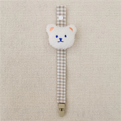 Little Bear Pacifier Clip 