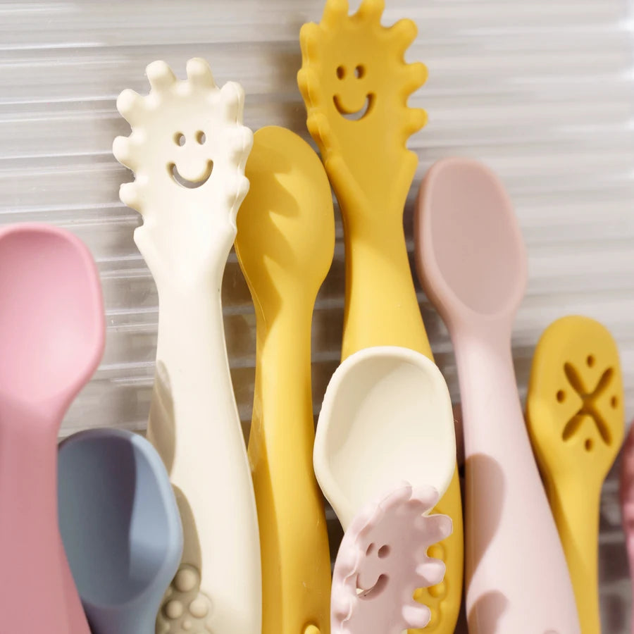 Baby Learning Spoon x3