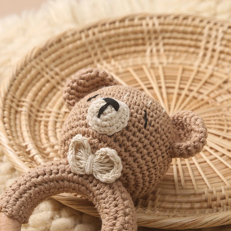 Hochet Crochet Ourson