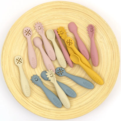 Baby Learning Spoon x3