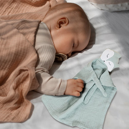 Doudou Renard en coton, parfait pour les bébés de 1 à 3 ans, doux et réconfortant de HappyFlute.