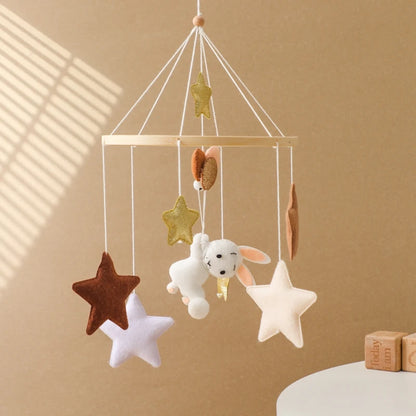 Rabbit Baby Bed Mobile 