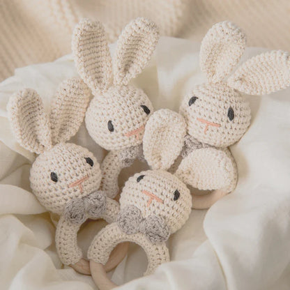 Baby Crochet Rabbit Rattle