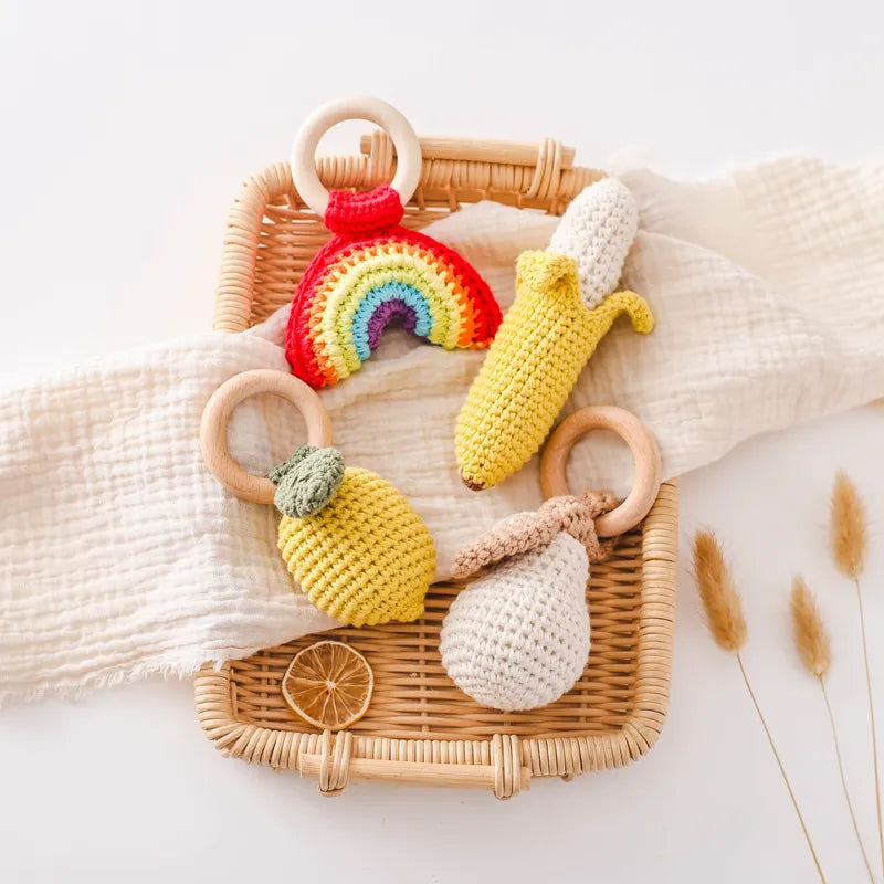 Fruit Crochet Rattle